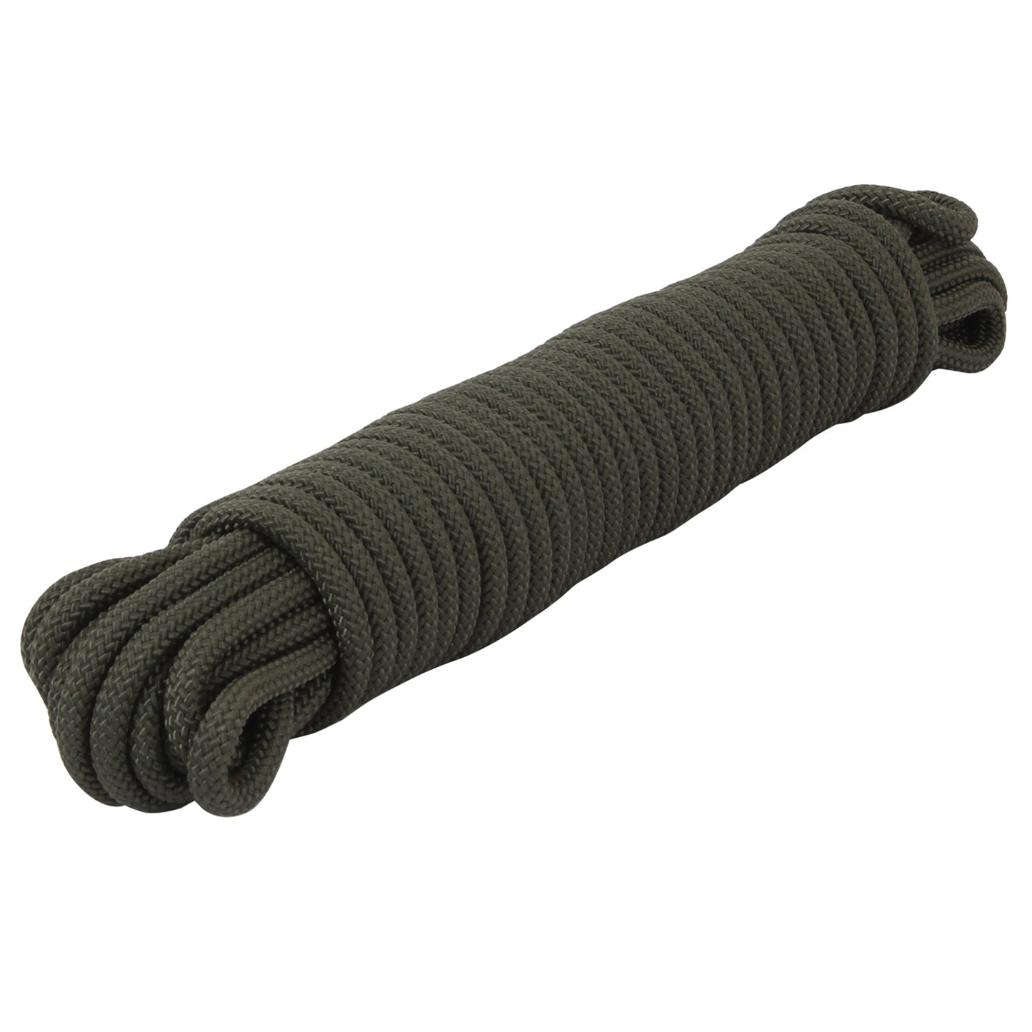 50' or 100' 3/8" Thick Olive Drab Tactical Utility Rope Tensile Strength: 1200lb
