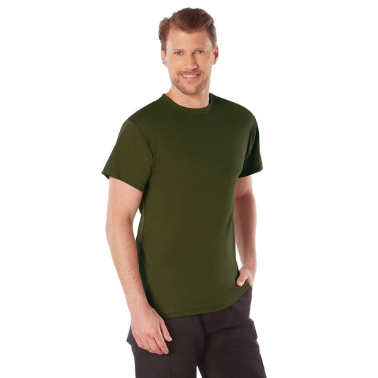 Rothco Olive Drab Quick Dry Moisture Wicking T-Shirt 100% Polyester
