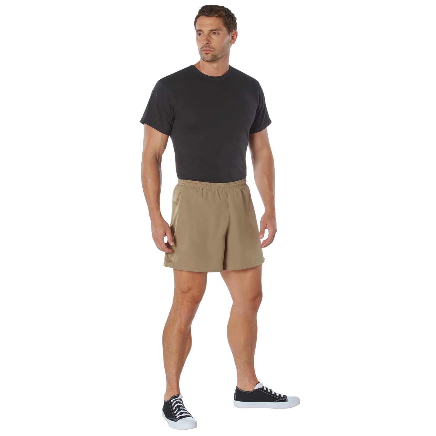 GI Style Athletic Shorts With Liner - Rothco Physical Training PT Shorts