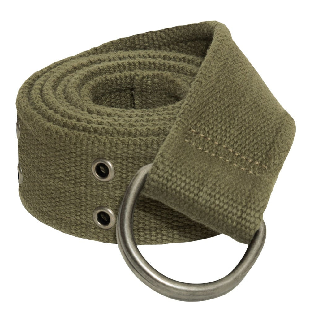 1.75" Wide Vintage Style D-Ring Belts - Studded Belt