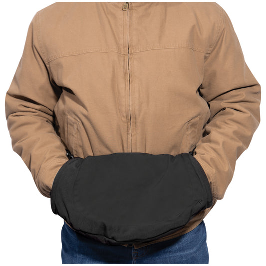 Soft Shell Hand Warmer Muffler - Waistband Hand Heater