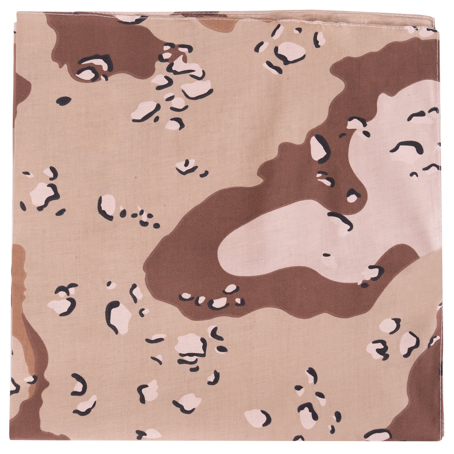 6-Pack BIG Desert Sand Bandanas SIX LARGE Bandana 27" Cotton Camo Bandana