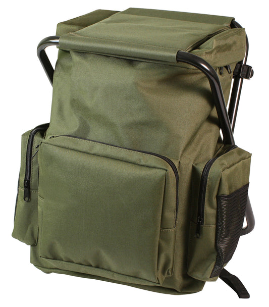 Backpack and Stool Combo Pack -Turns into Stool