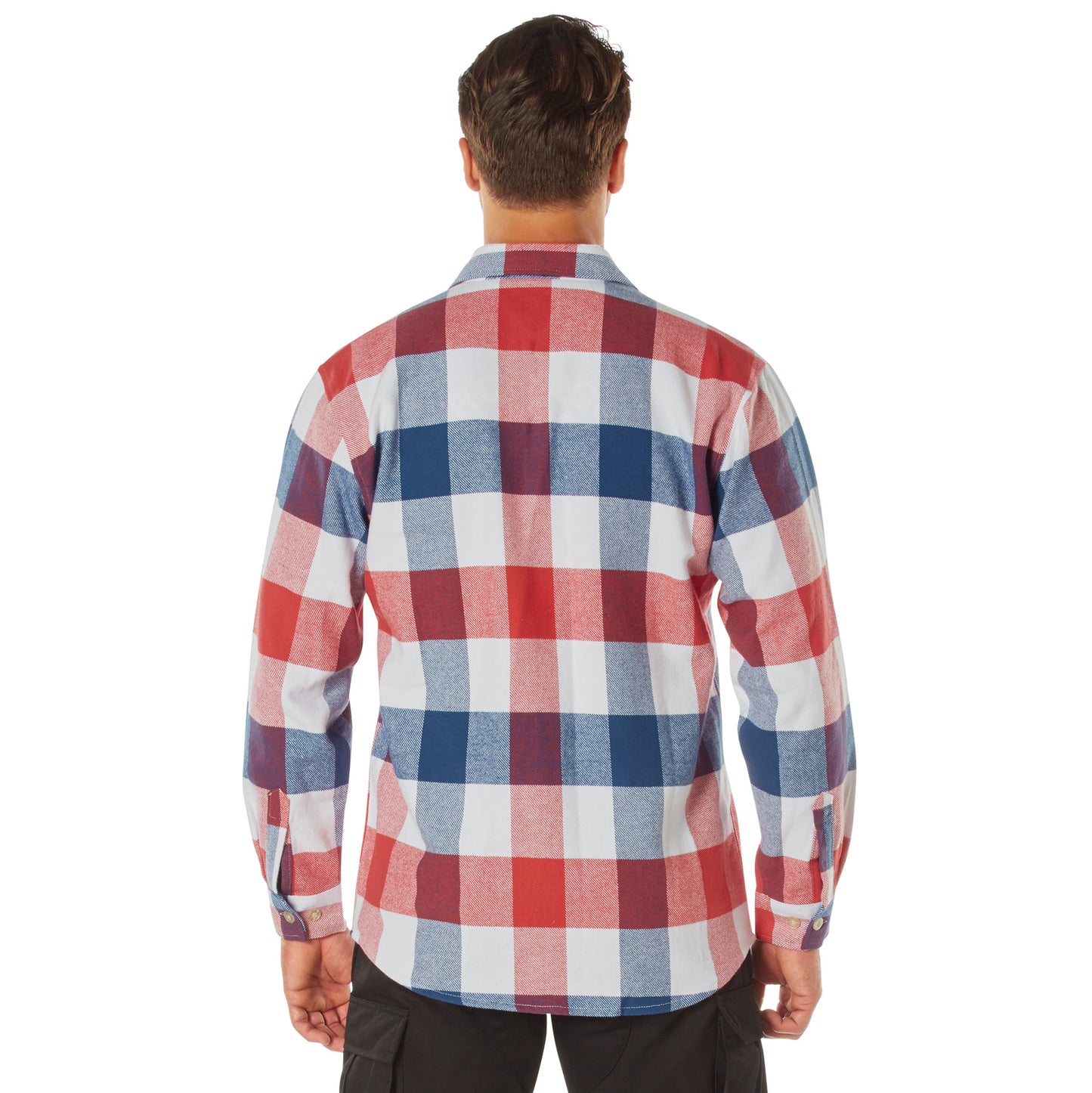 Men's Extra Heavyweight Brawny Buffalo Plaid Flannel Shirt