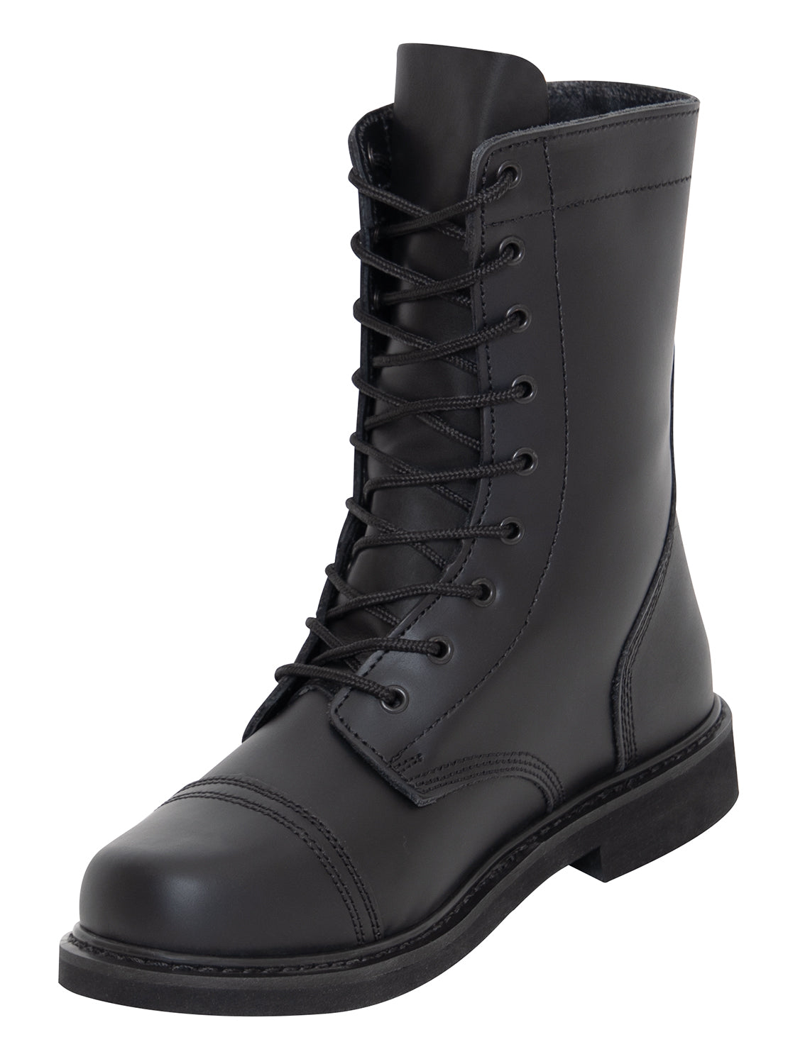 Mens GI Style Black Combat Boot