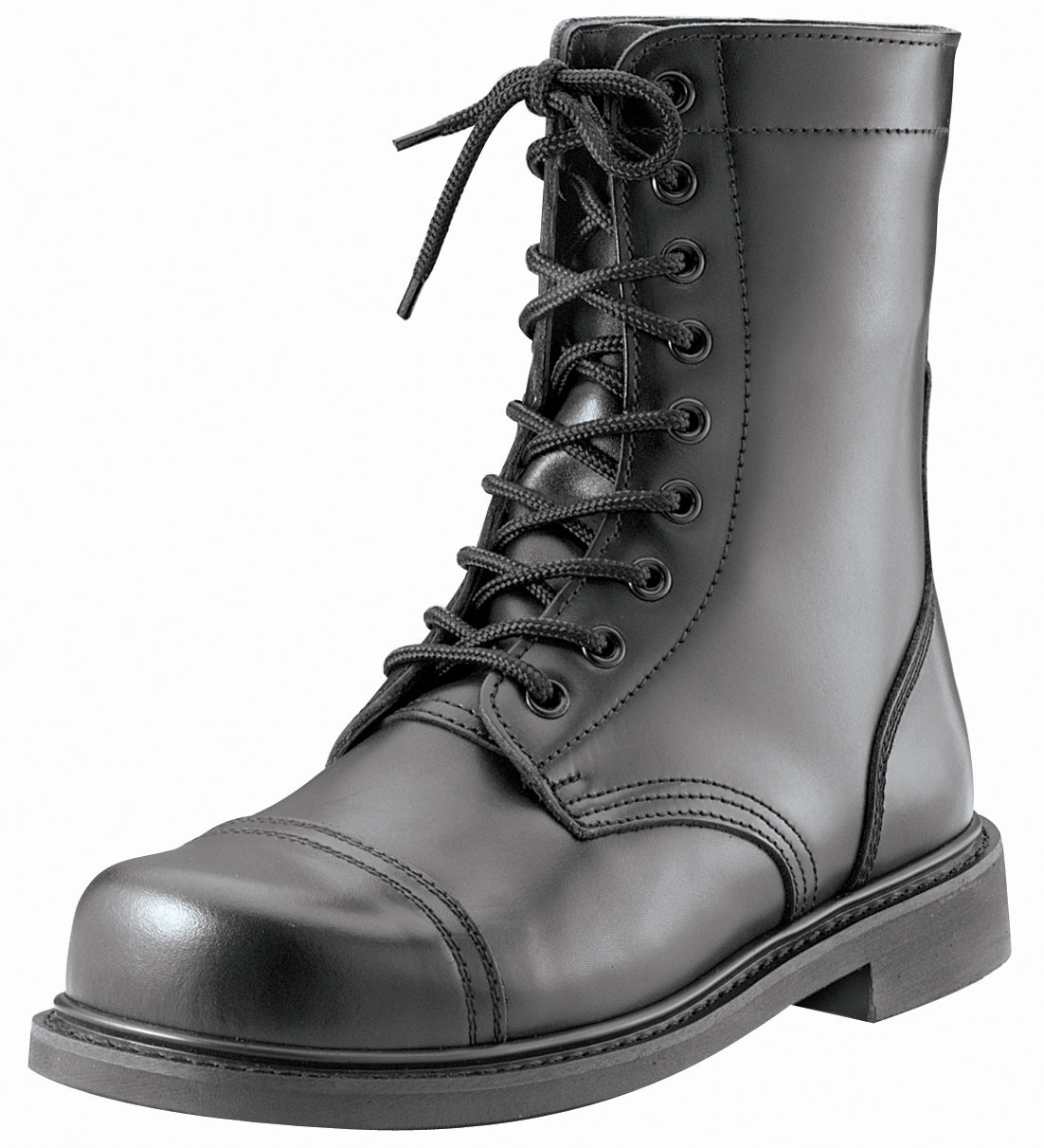 Mens GI Style Black Combat Boot