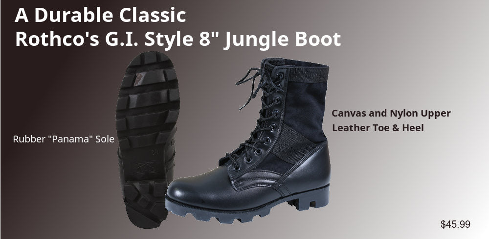 A Durable Classic Rothco Jungle Boot