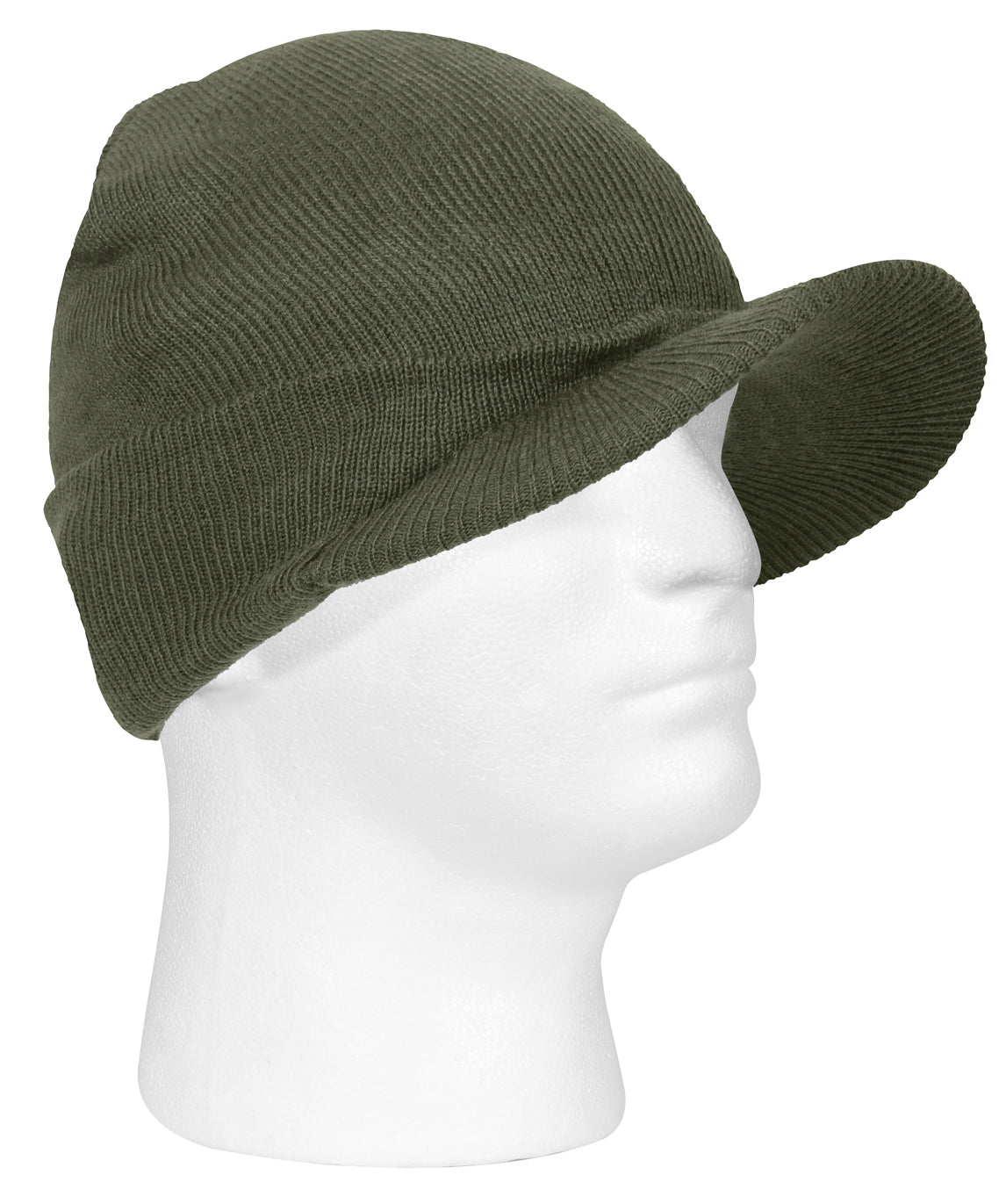 Winter Deluxe Jeep Hat Hats w/ Brim Visor Acrylic Beanie Watch Cap Covers Ears