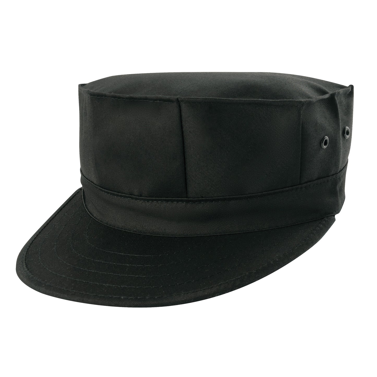 Rothco Marine Corps Black 8-Point Cap Without Emblem
