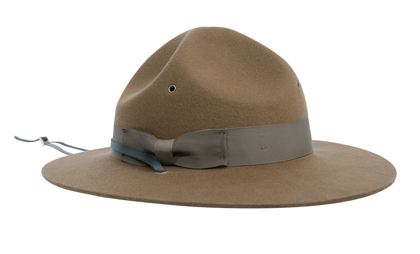 Campaign Hat Brown USMC Mens Adult Drill Sergeant Hats All Sizes