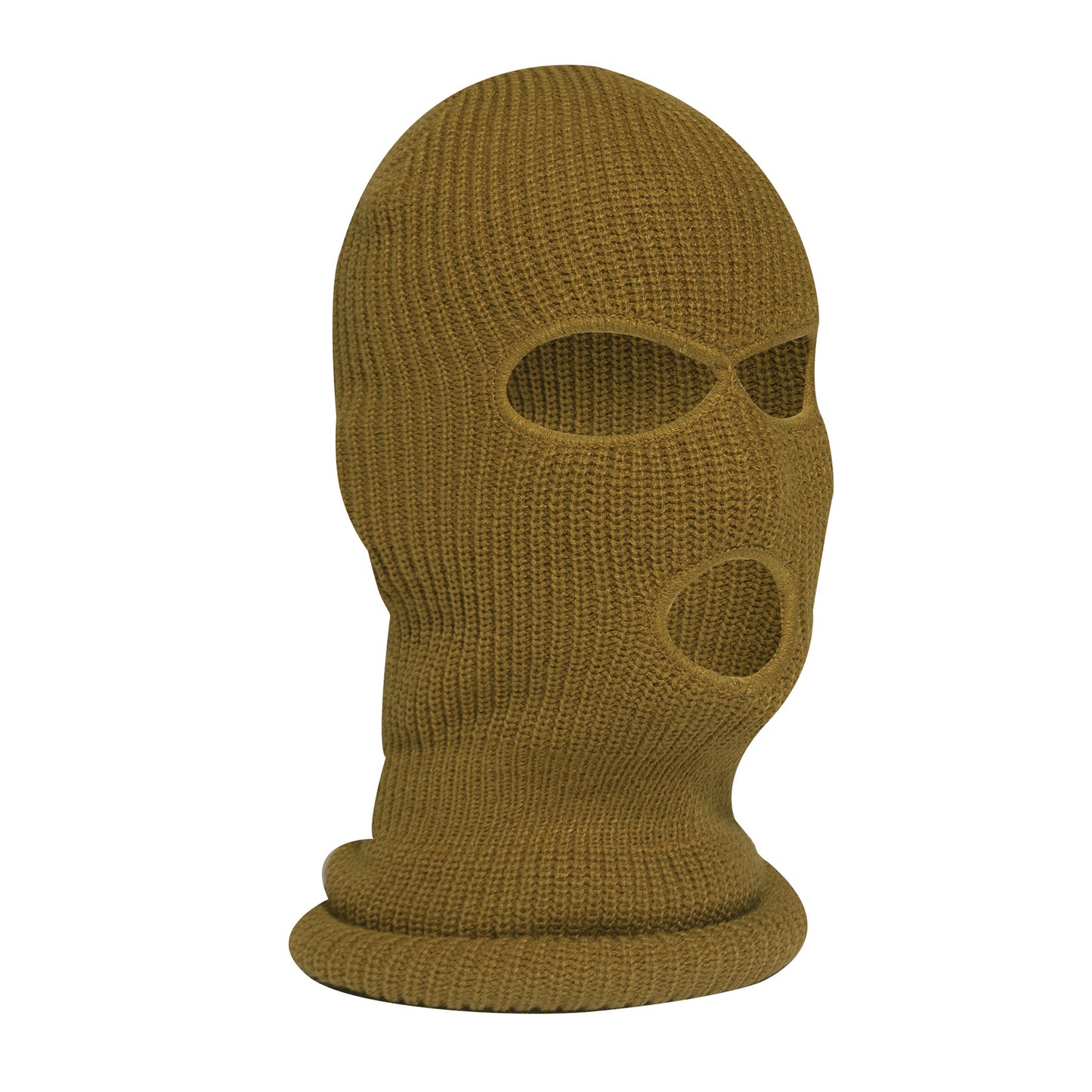 Fine Knit Acrylic Three Hole Facemasks Winter Balaclava Ski and Snowboarding Hat