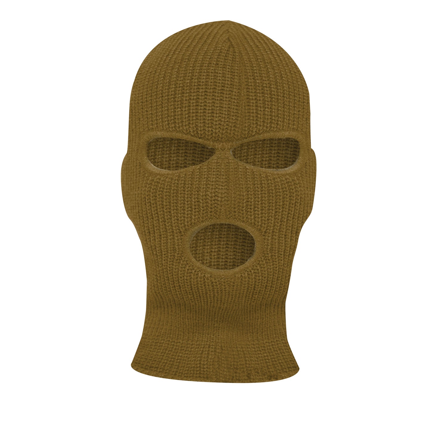 Fine Knit Acrylic Three Hole Facemasks Winter Balaclava Ski and Snowboarding Hat