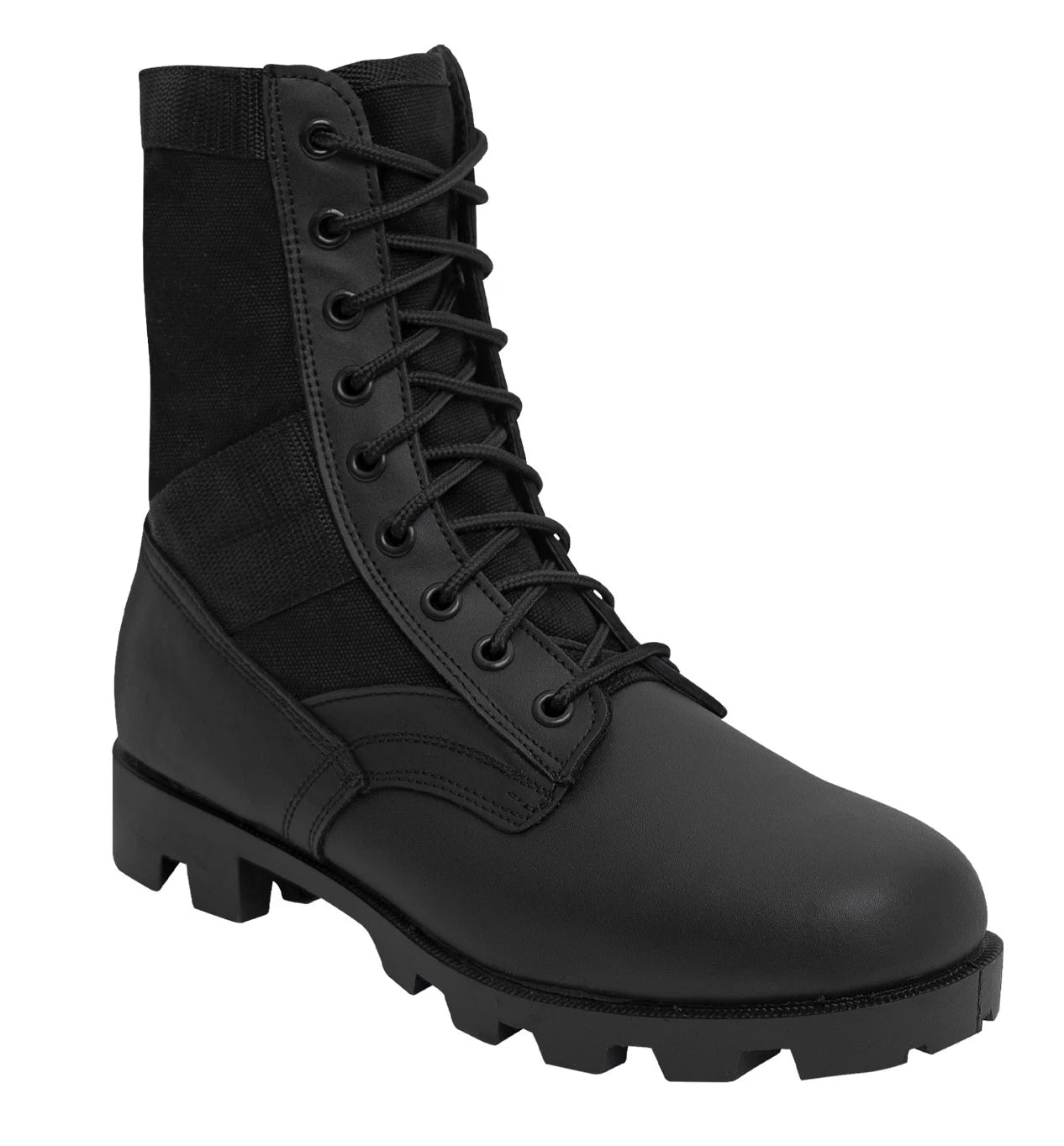 Rothco Black Steel Toe Jungle Boot - GI Style Footwear