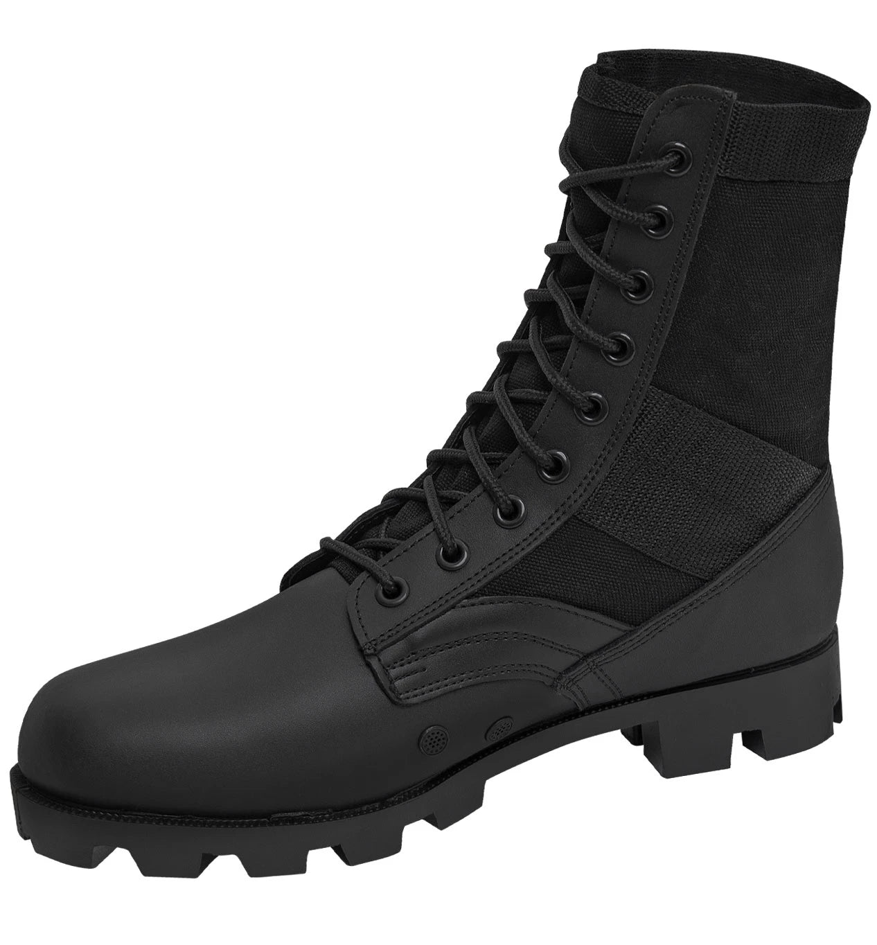 Rothco Black Steel Toe Jungle Boot - GI Style Footwear