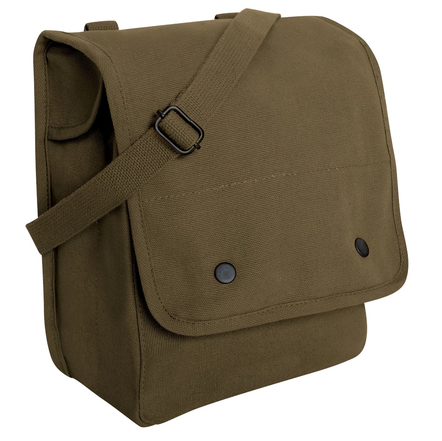 Rothco Canvas Water Resistant Map Case Shoulder Bag School Bag - 6 Colors