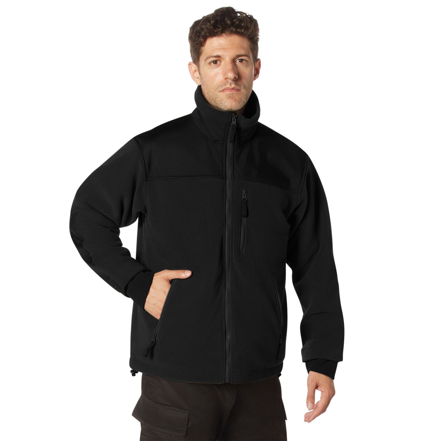 Men's Covert Ops Concealed Carry Soft Shell Jacket Windproof & Water-Resistant