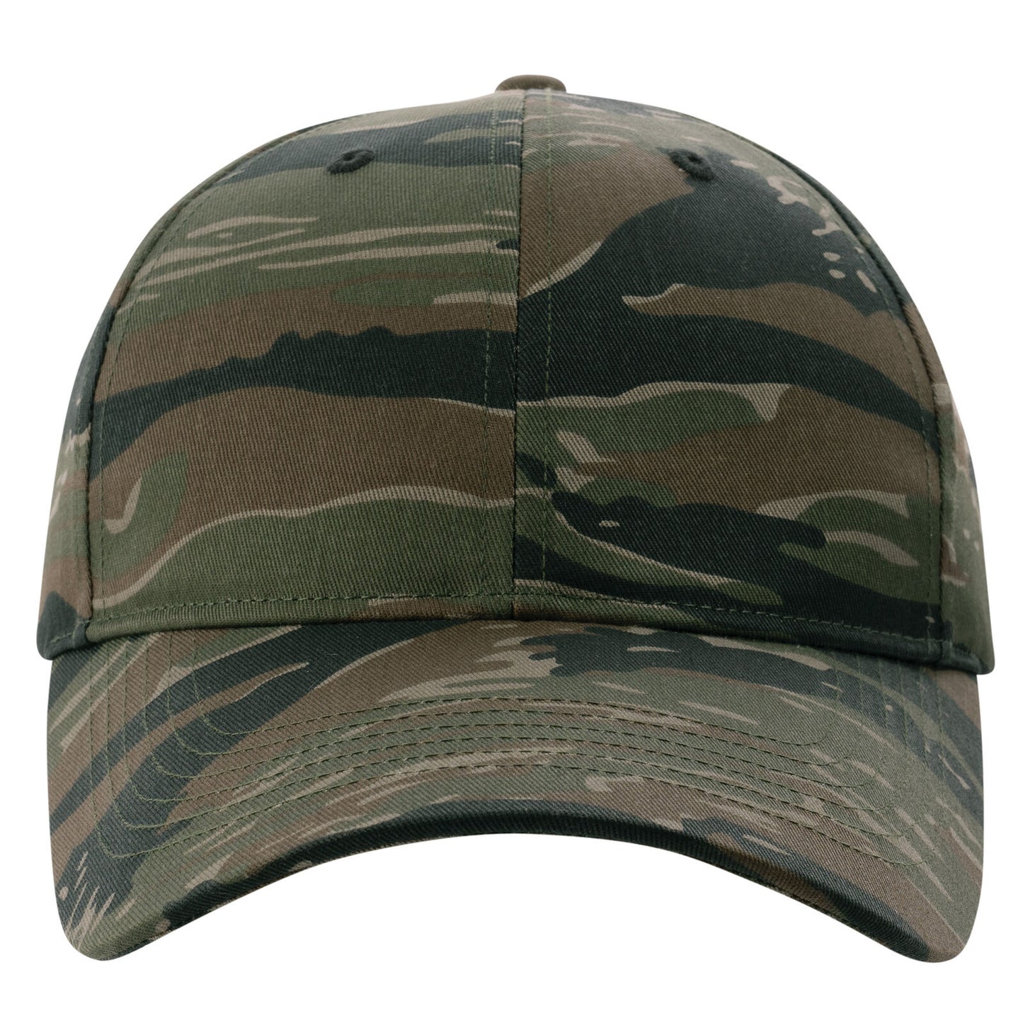 Tiger Stripe Supreme Camo Mid Profile Cap Adjustable Hook & Loop Baseball Hat