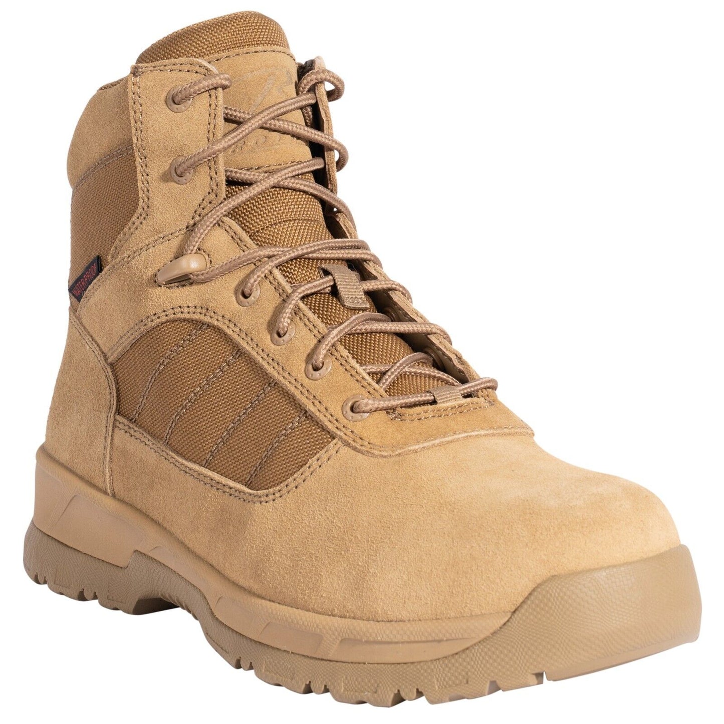 Guardian AR 670-1 Coyote Brown 6 Inch Waterproof Tactical Boot by Rothco