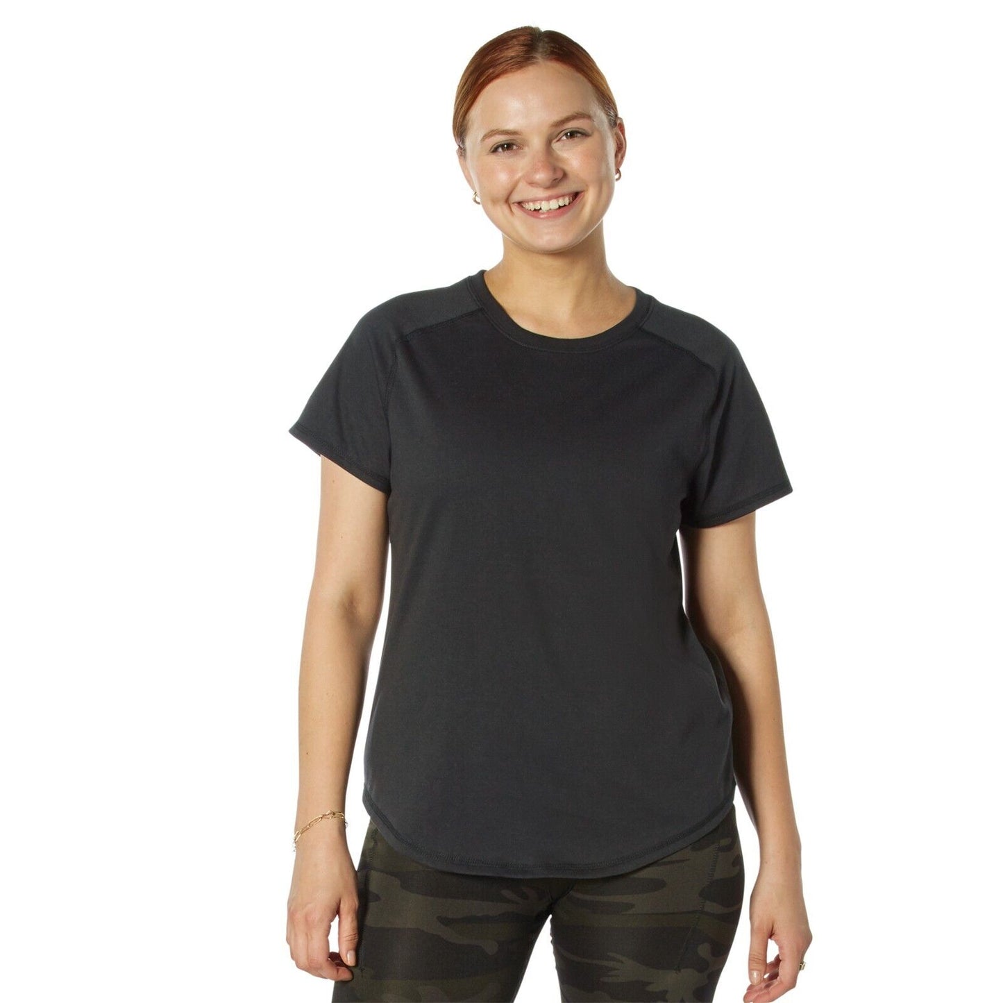 Women's Essential Moisture Wicking Raglan Sleeve T-Shirt by Rothco