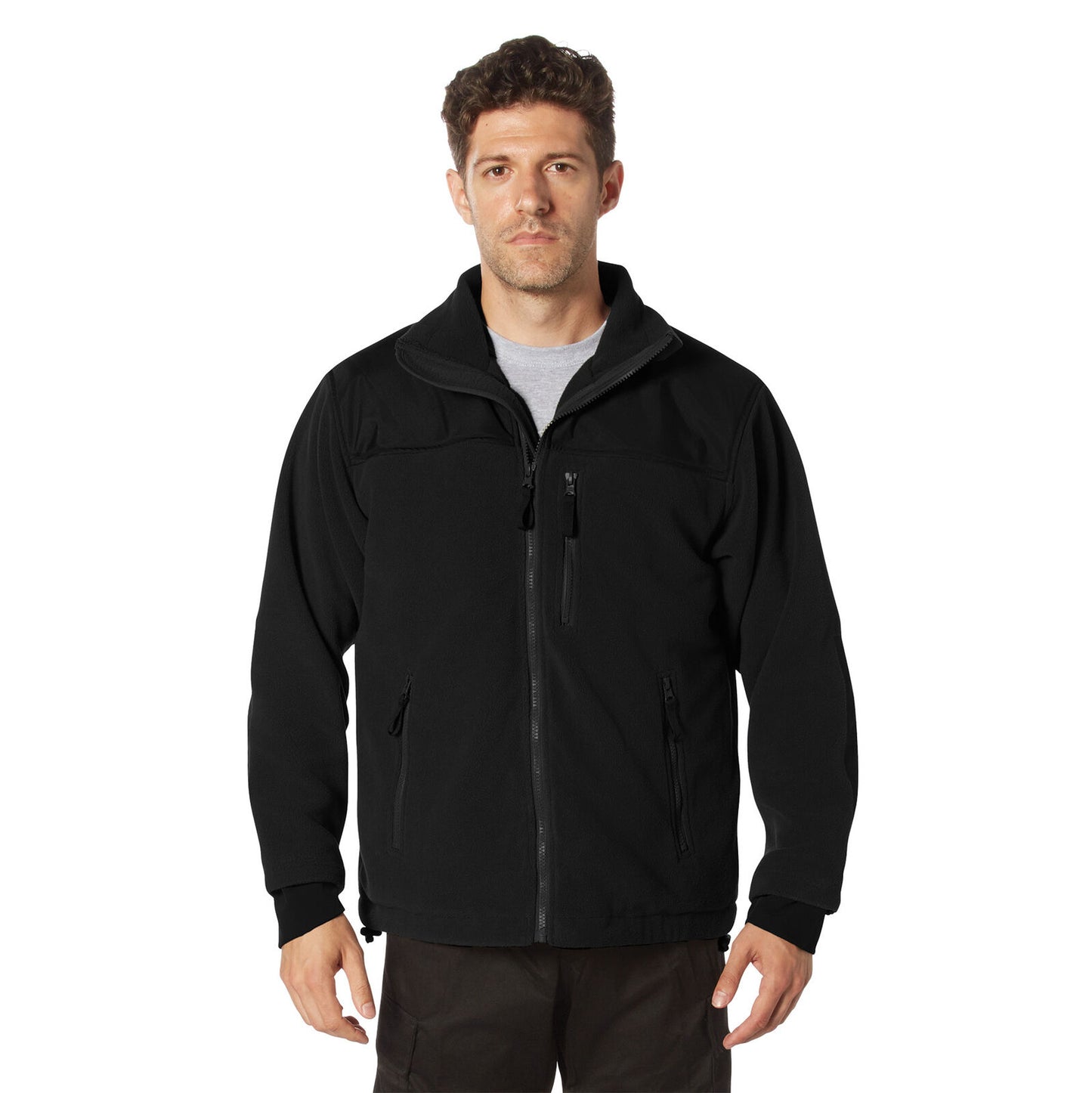 Men's Covert Ops Concealed Carry Soft Shell Jacket Windproof & Water-Resistant