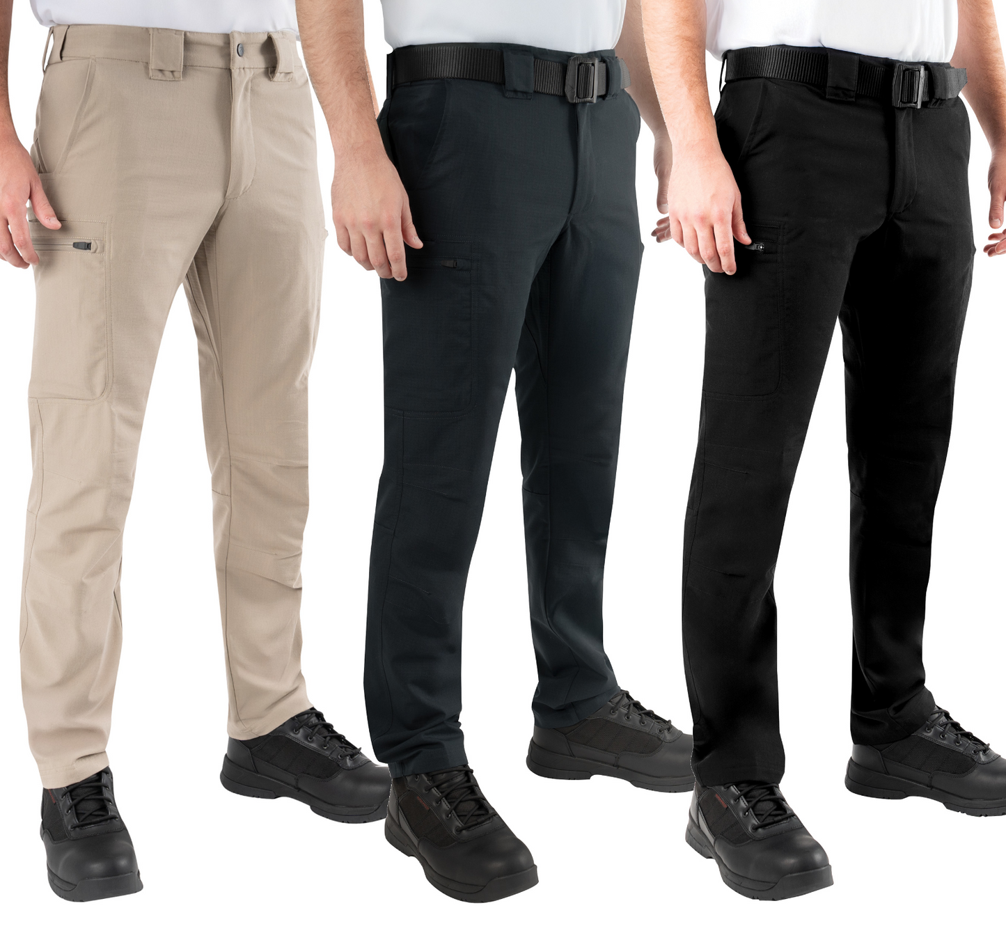 Rothco Men's 12-Pocket Frontline Series Patrol Pants in Black, Dark Navy, Khaki