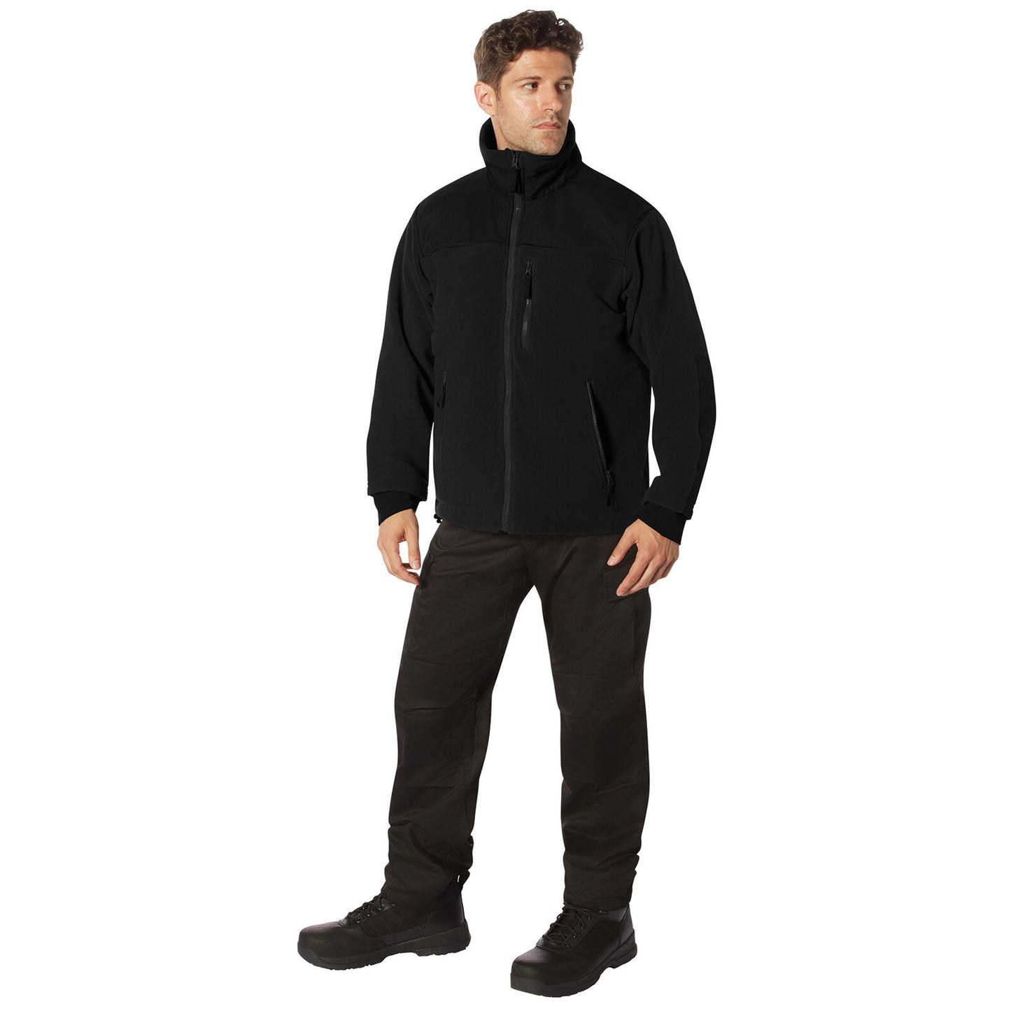 Men's Covert Ops Concealed Carry Soft Shell Jacket Windproof & Water-Resistant