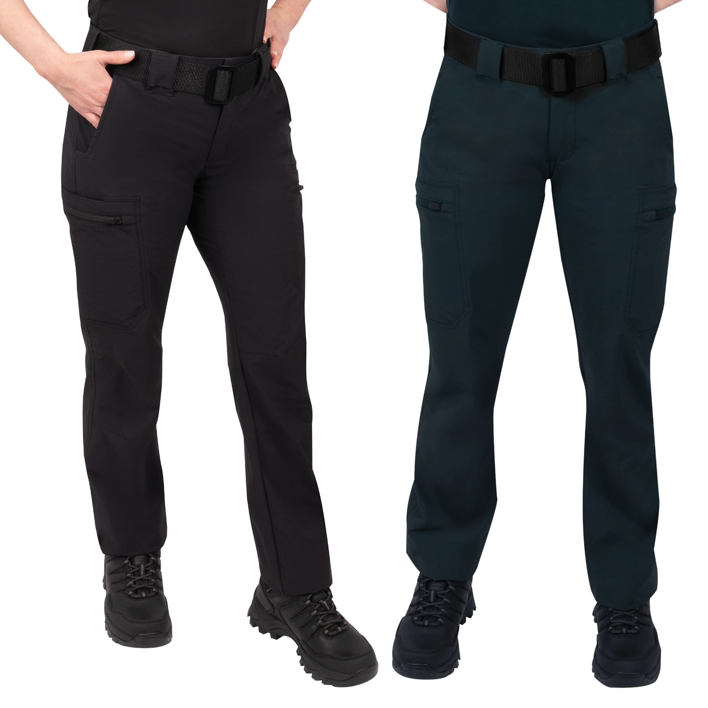 Rothco Women's Edge Pants | Black and Dark Navy Tactical Uniform Utility Pant