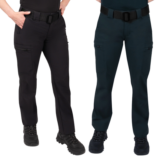 Rothco Women's Edge Pants | Black and Dark Navy Tactical Uniform Utility Pant