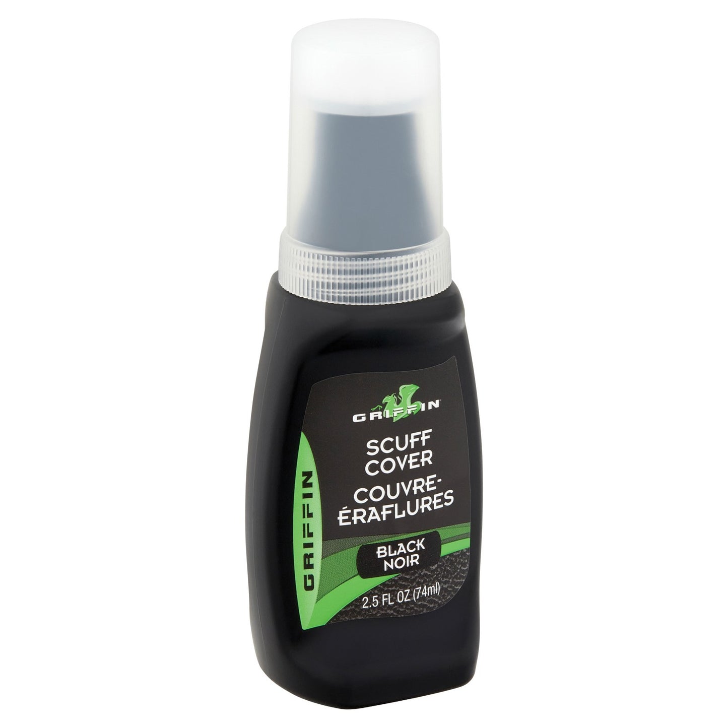 Griffin Scuff Cover Black Shoe Polish - Instantly Conceals Scuffs & Scratches