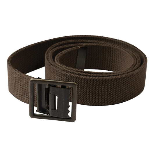 Rothco AGSU Belt 44" and 55" | Heritage Walnut Uniform Cotton Web Belts