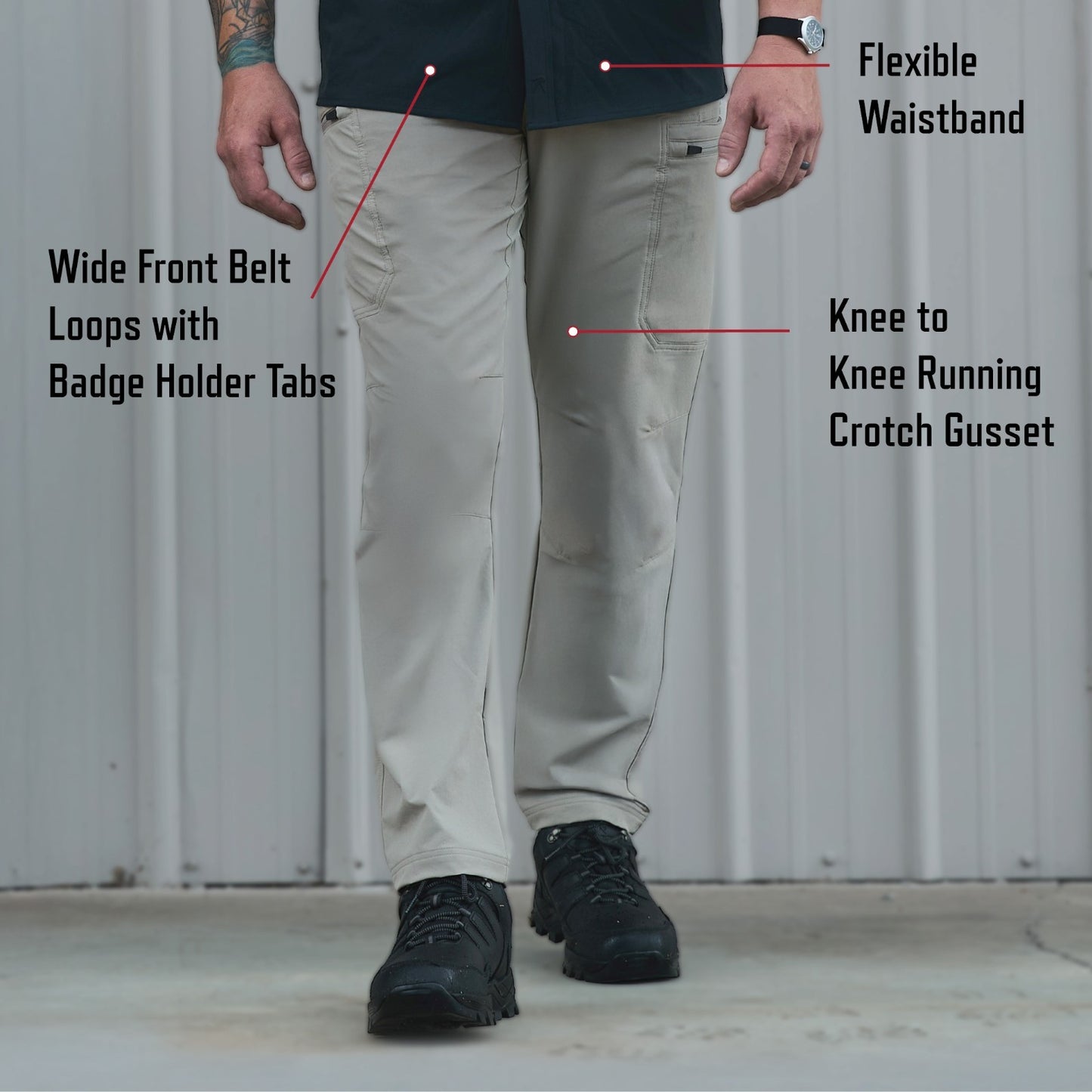 Rothco Men's Edge Pants - Tactical Duty-Ready Operator Pant Frontline Series