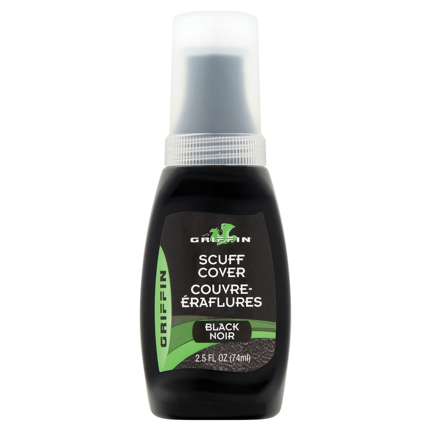 Griffin Scuff Cover Black Shoe Polish - Instantly Conceals Scuffs & Scratches