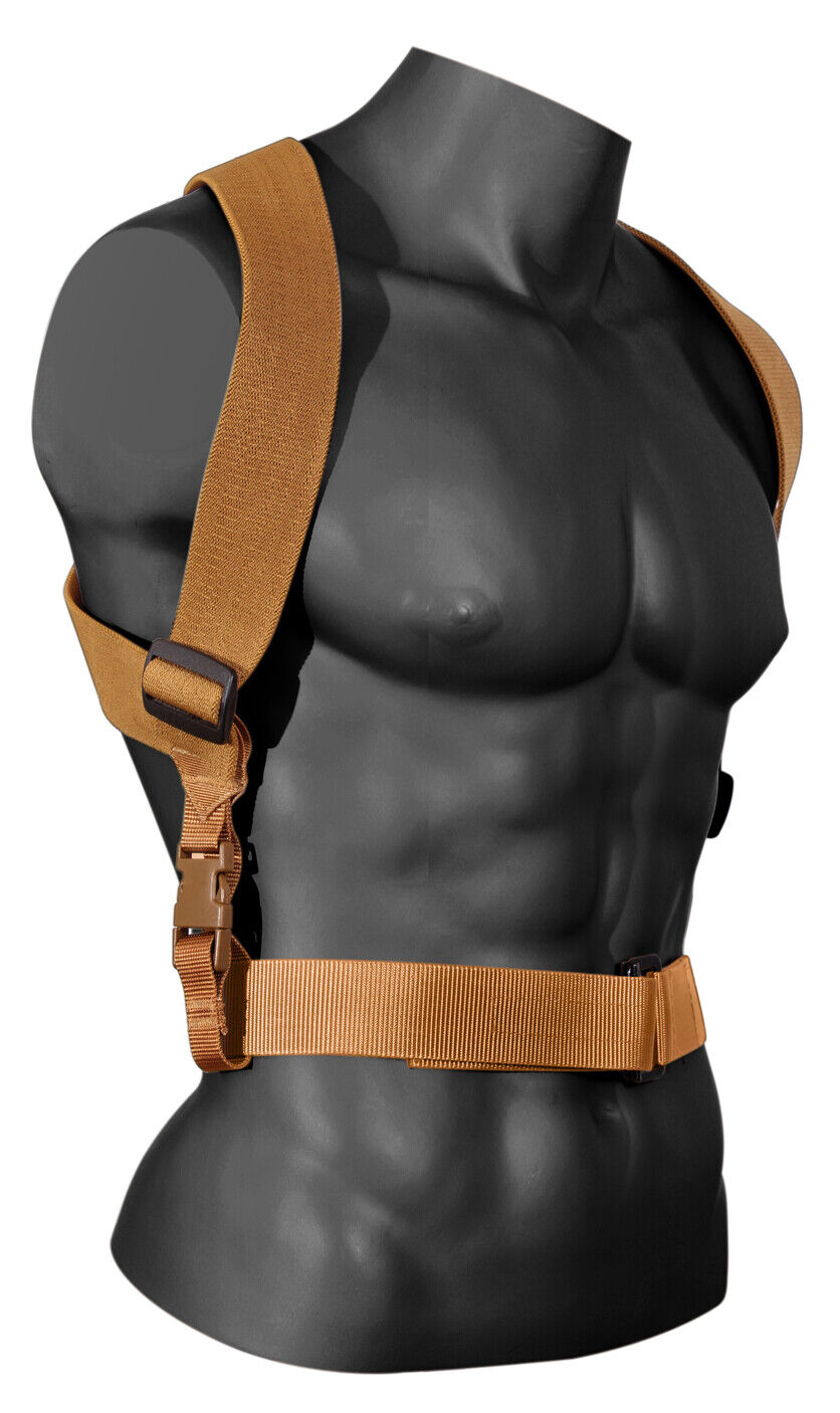 Rothco Tactical Combat Suspenders 2" Adjustable with Quick Release Buckle