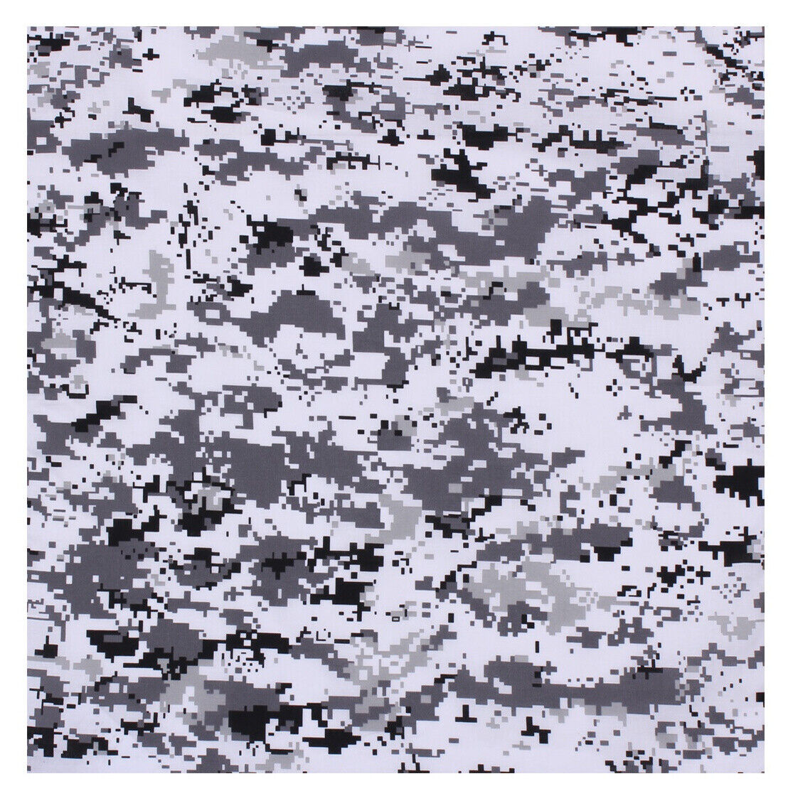 22"x22" Digital Camo Bandanas 100% Cotton Face & Headwraps Headbands