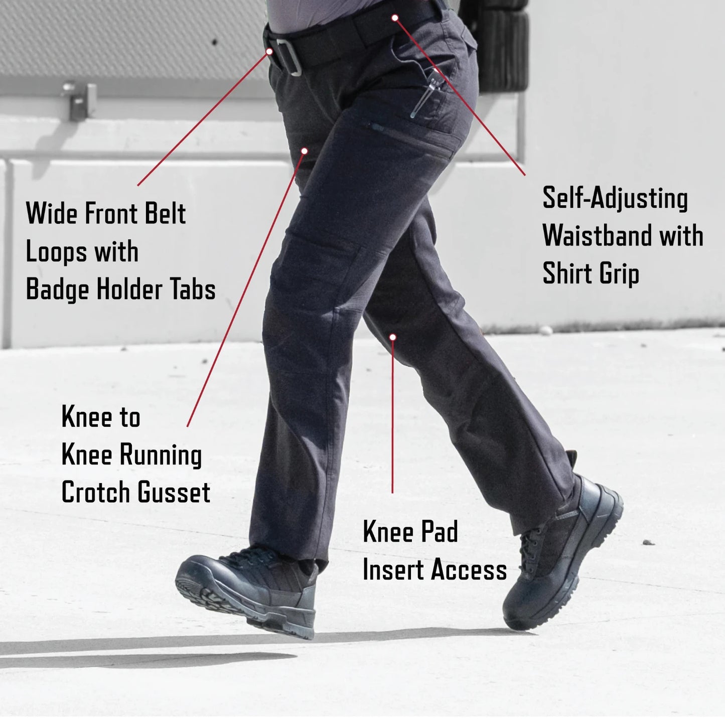 Women's Patrol Pants - Black & Dark Navy Performance Utility Pant Work & Outdoor