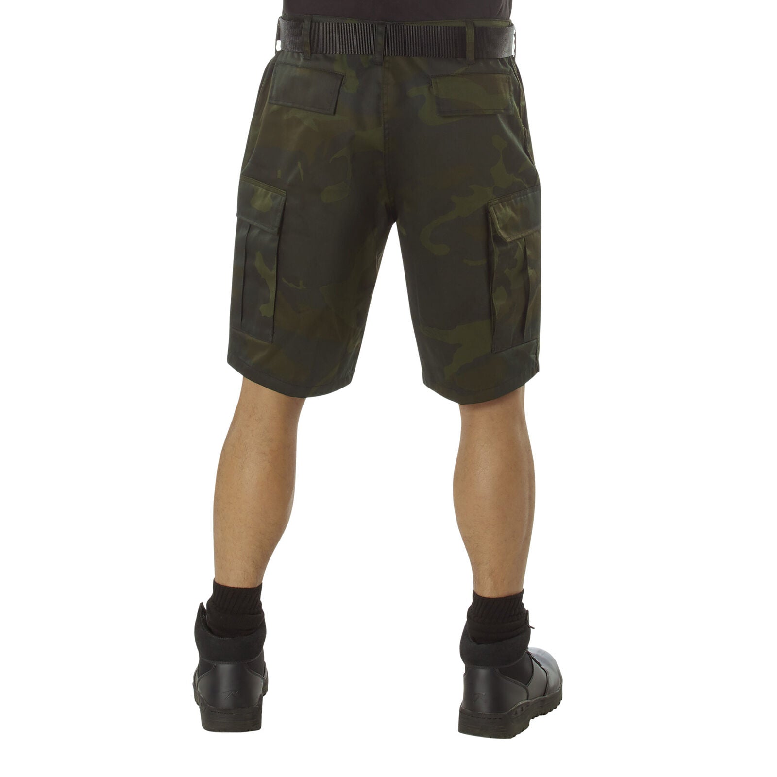 Rothco Men's Midnight Woodland Camo BDU Tactical Shorts – Grunt Force
