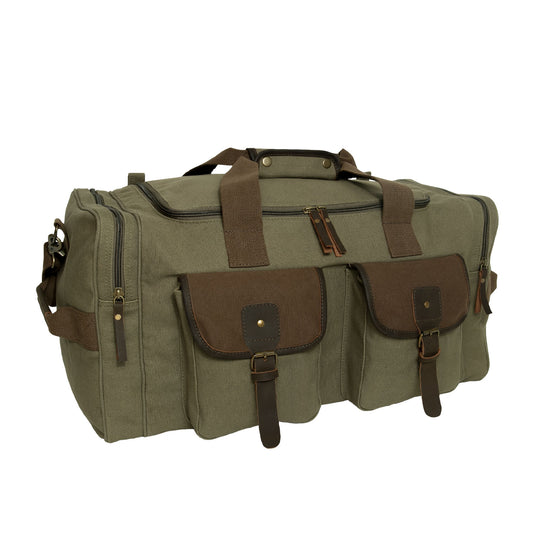 Rothco Olive Drab Long Journey Canvas Travel Bag