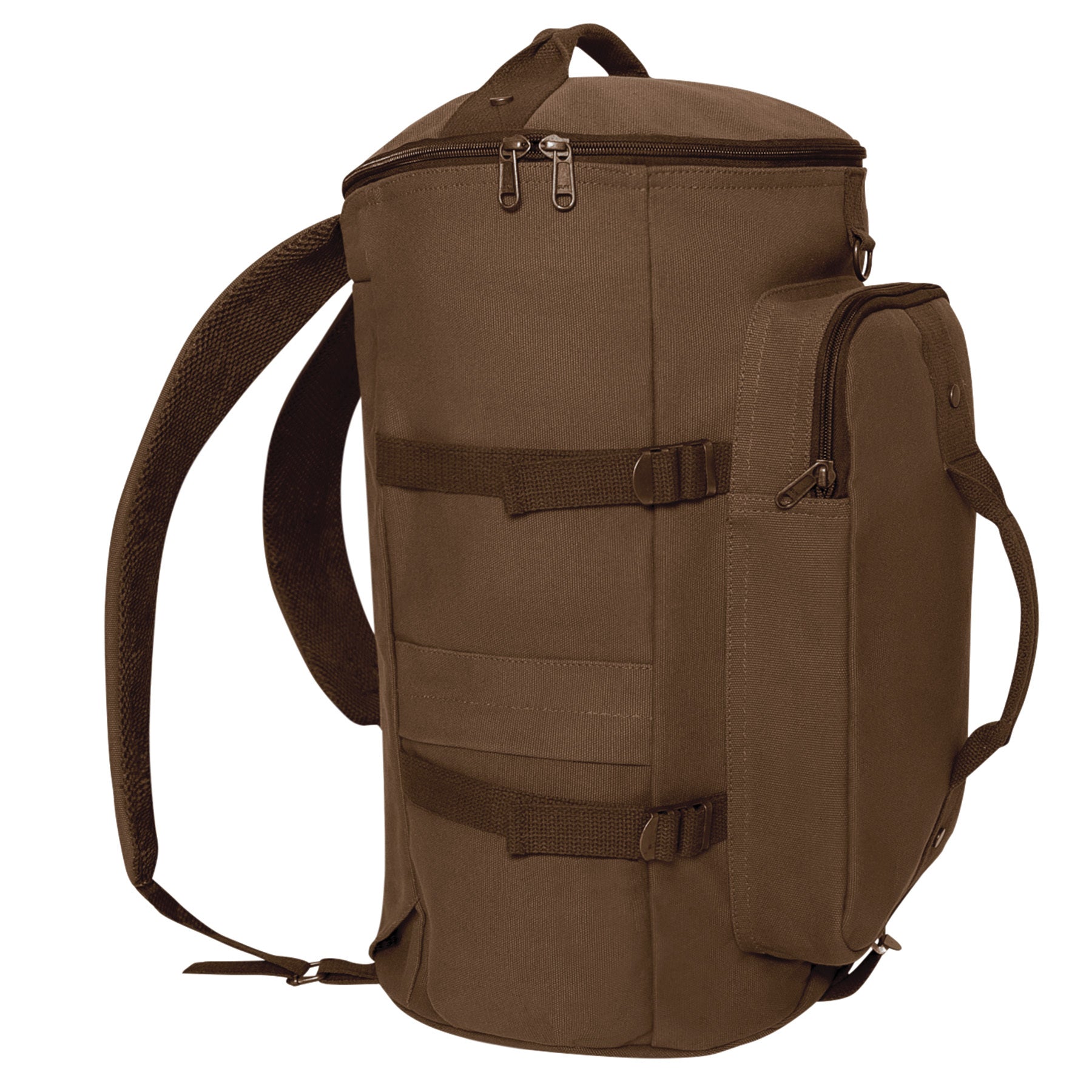 19 in travel backpack Rothco Convertible Canvas Duffle / Backpack - 19 Inches