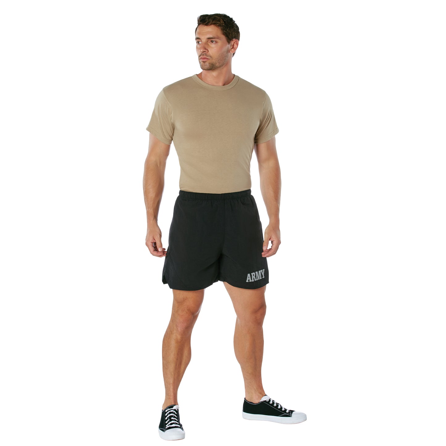 Rothco Black Physical Training "Army" Shorts