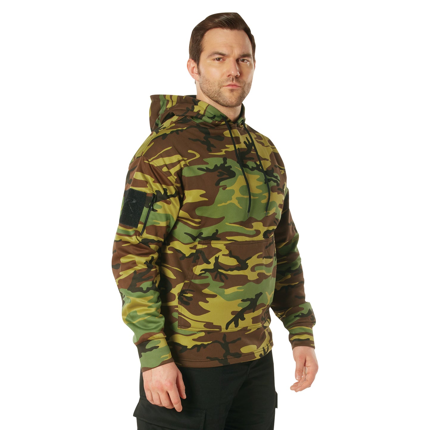 Men's Camouflage Concealed Carry Hoodies Tactical CCW Pullover Hooded Sweatshirt