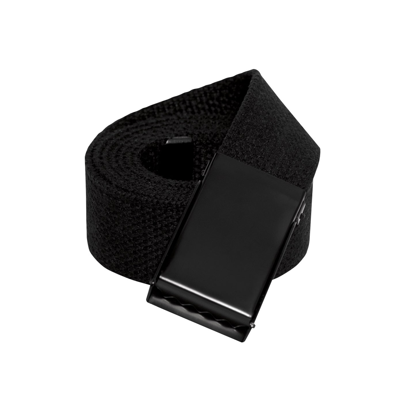 Cotton Belts w/ Flip Buckle - Black Belts or Navy Blue Belts Cinturon 1.25" Wide
