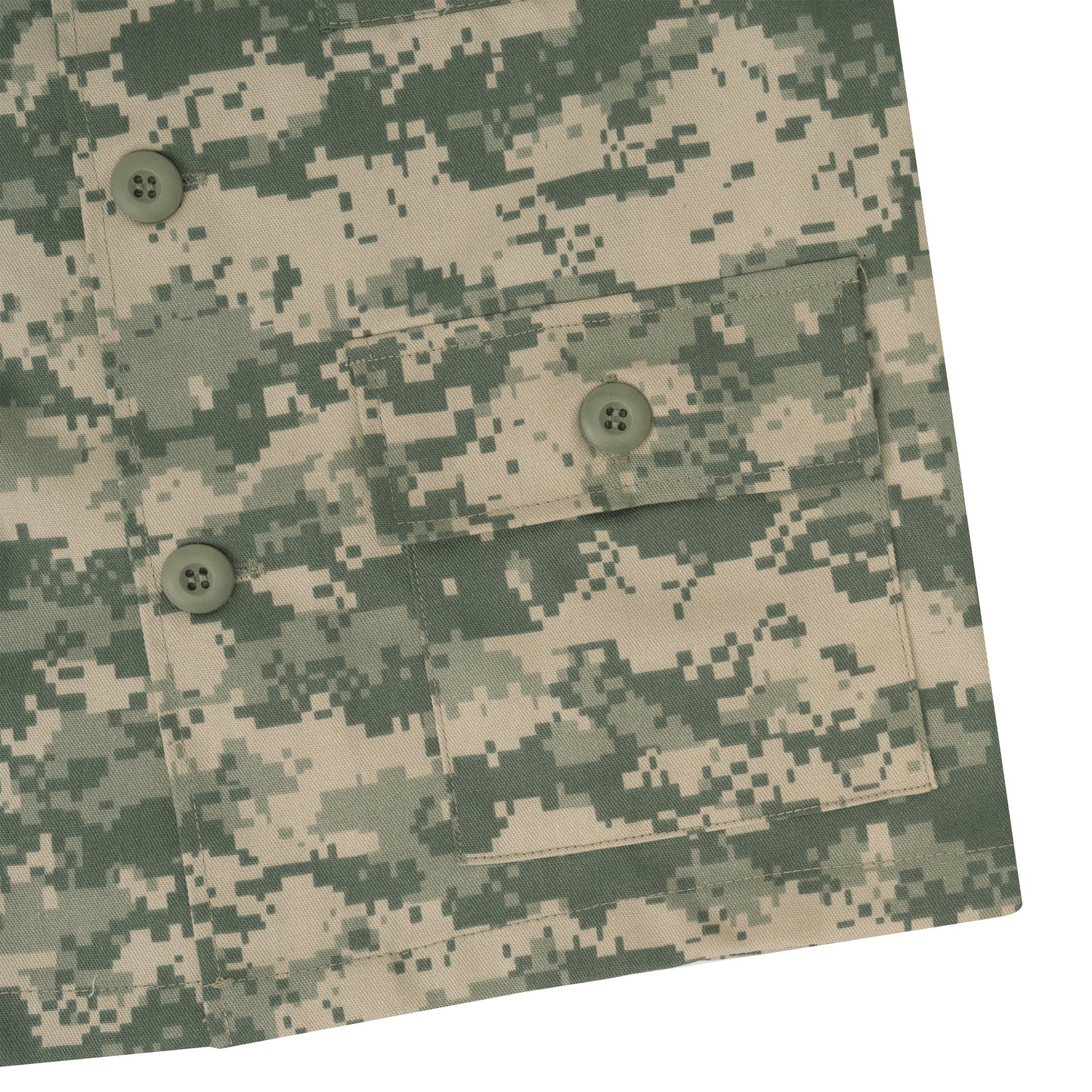 ACU Digital Kids Camo BDU Shirt - Army Style Children's Fatigue Jacket