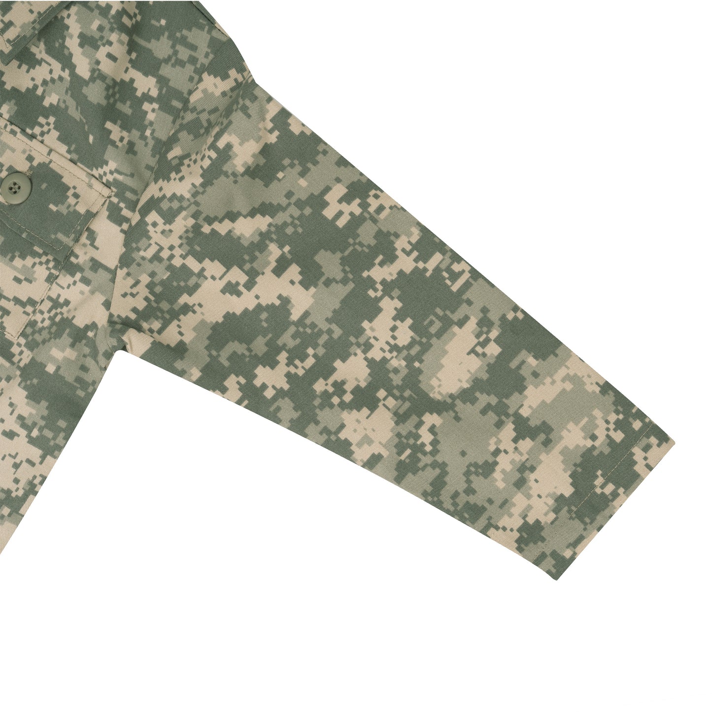 ACU Digital Kids Camo BDU Shirt - Army Style Children's Fatigue Jacket