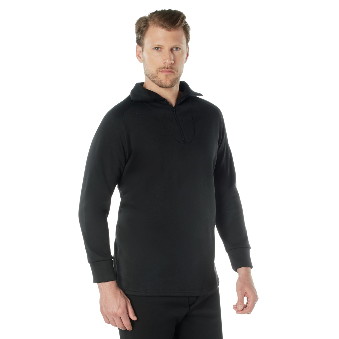 Extreme Cold Weather Long John Underwear W/ Zipper Collar - Super Warm & Durable