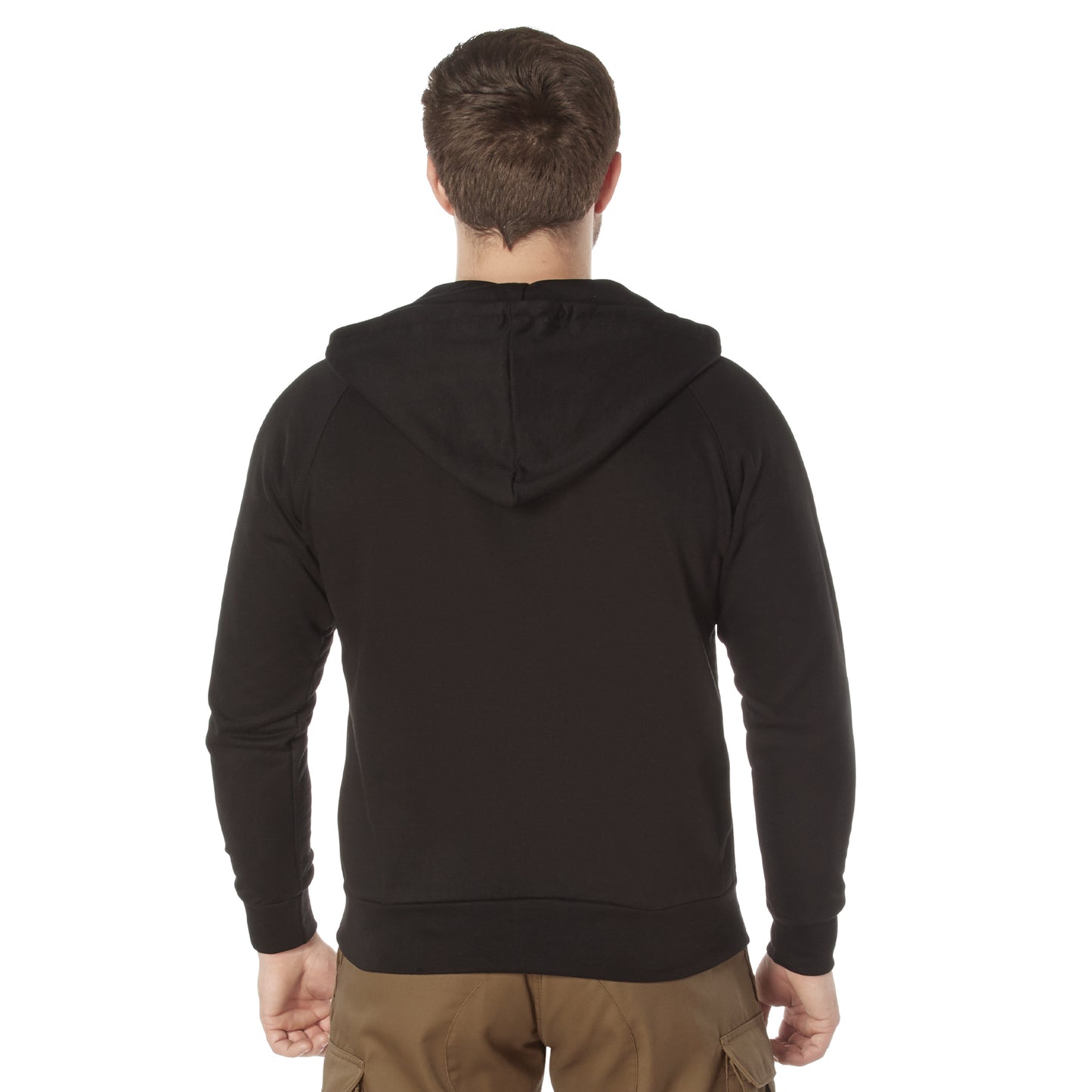 Thermal Lined Zipper Hoodie Hooded Sweatshirt