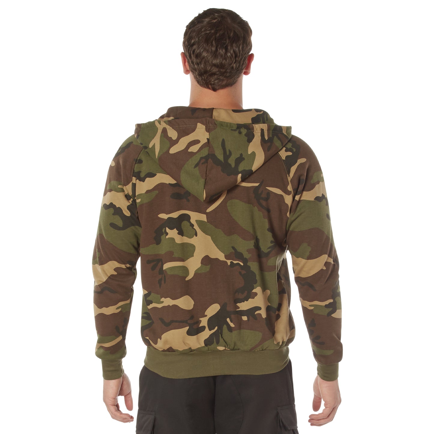 Thermal Lined Zipper Hoodie Hooded Sweatshirt