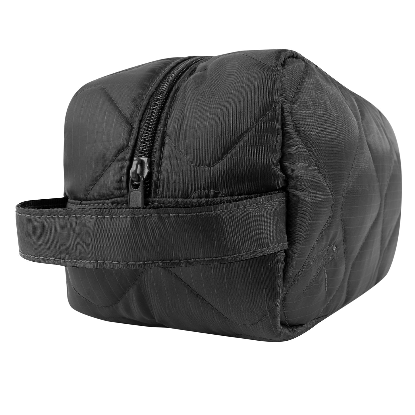 Quilted Dopp Kit Toiletry Bag Woobie Style Lightweight Travel Kit 4 Liter