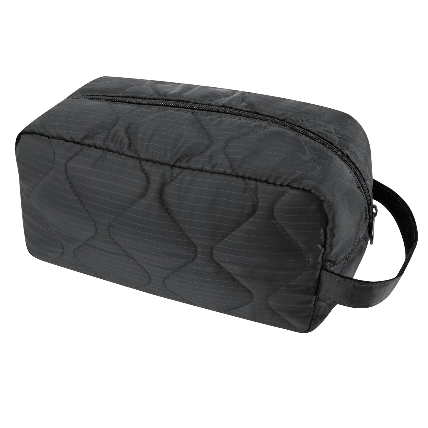 Quilted Dopp Kit Toiletry Bag Woobie Style Lightweight Travel Kit 4 Liter