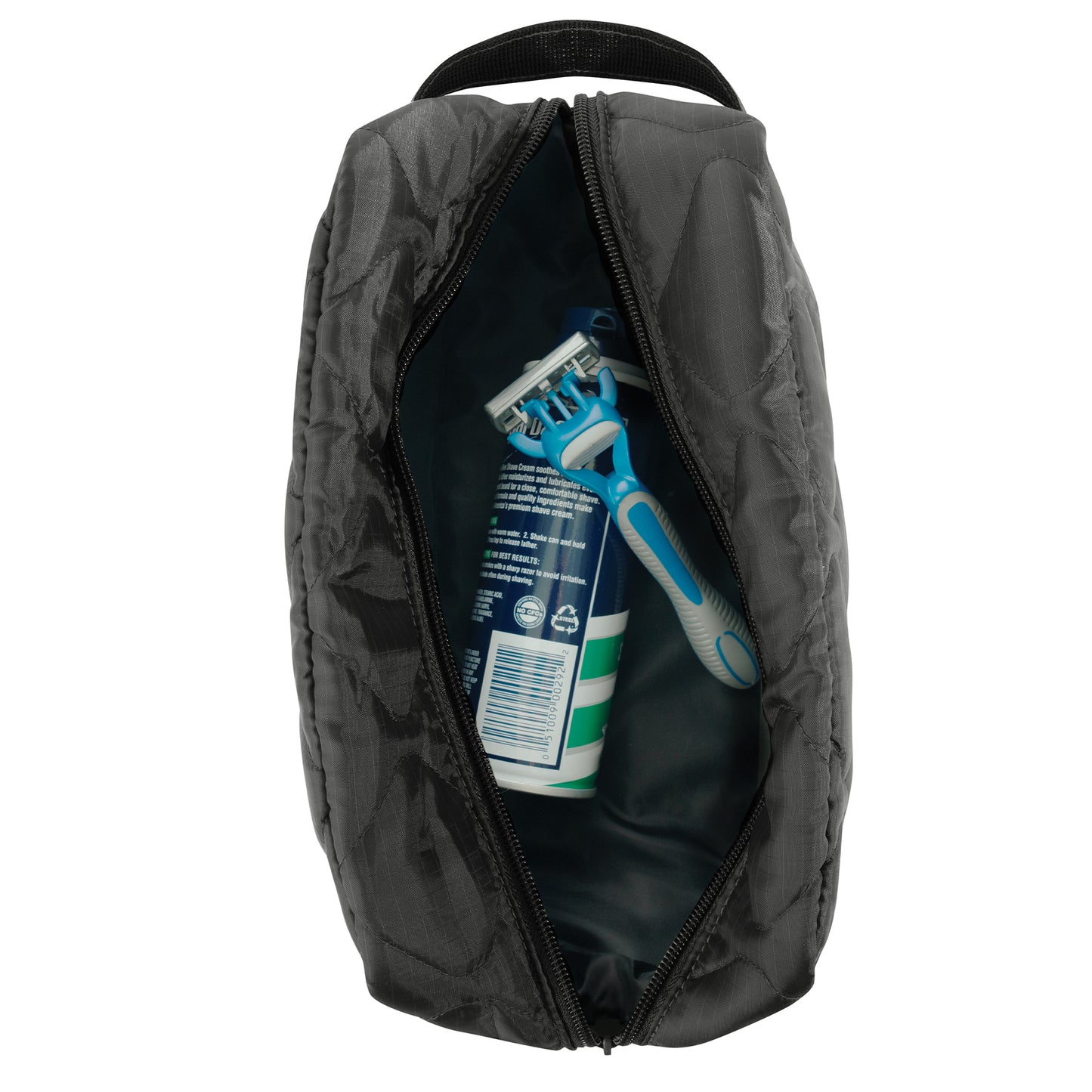 Quilted Dopp Kit Toiletry Bag Woobie Style Lightweight Travel Kit 4 Liter
