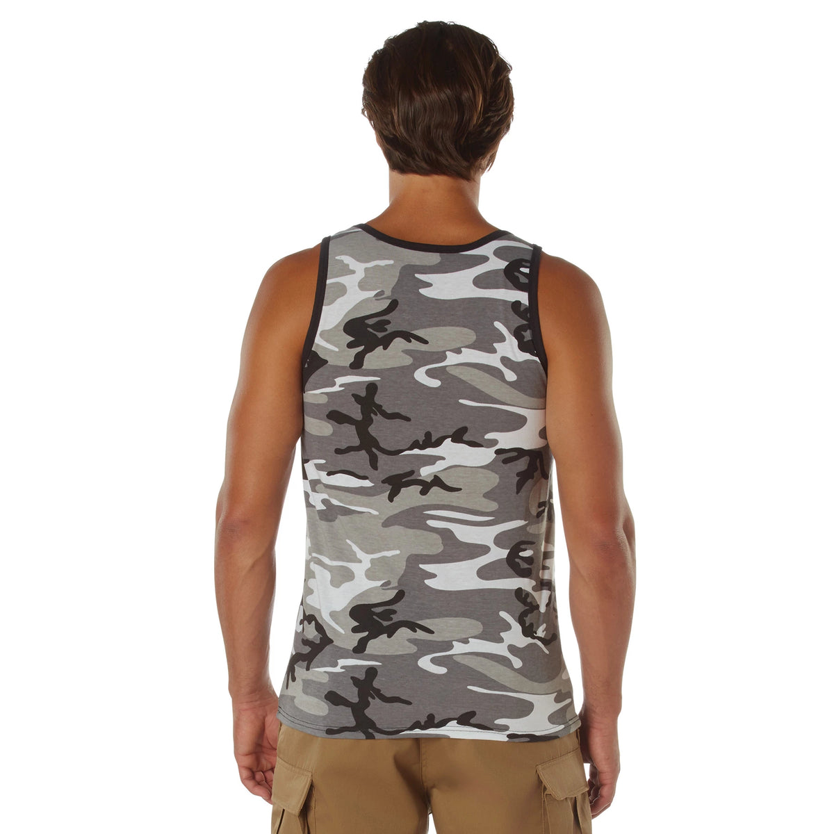 Rothco Men's Tank Tops - Camo or Solid Pattern Tank Tops